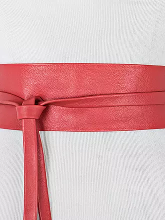 VANZETTI | Ceinture à nouer à la taille | rot